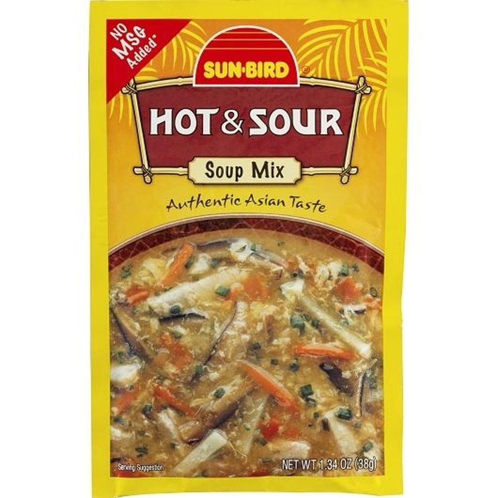 Sun-bird Hot And Sour Soup Mix, 1 Ounce -- 24 Per Case