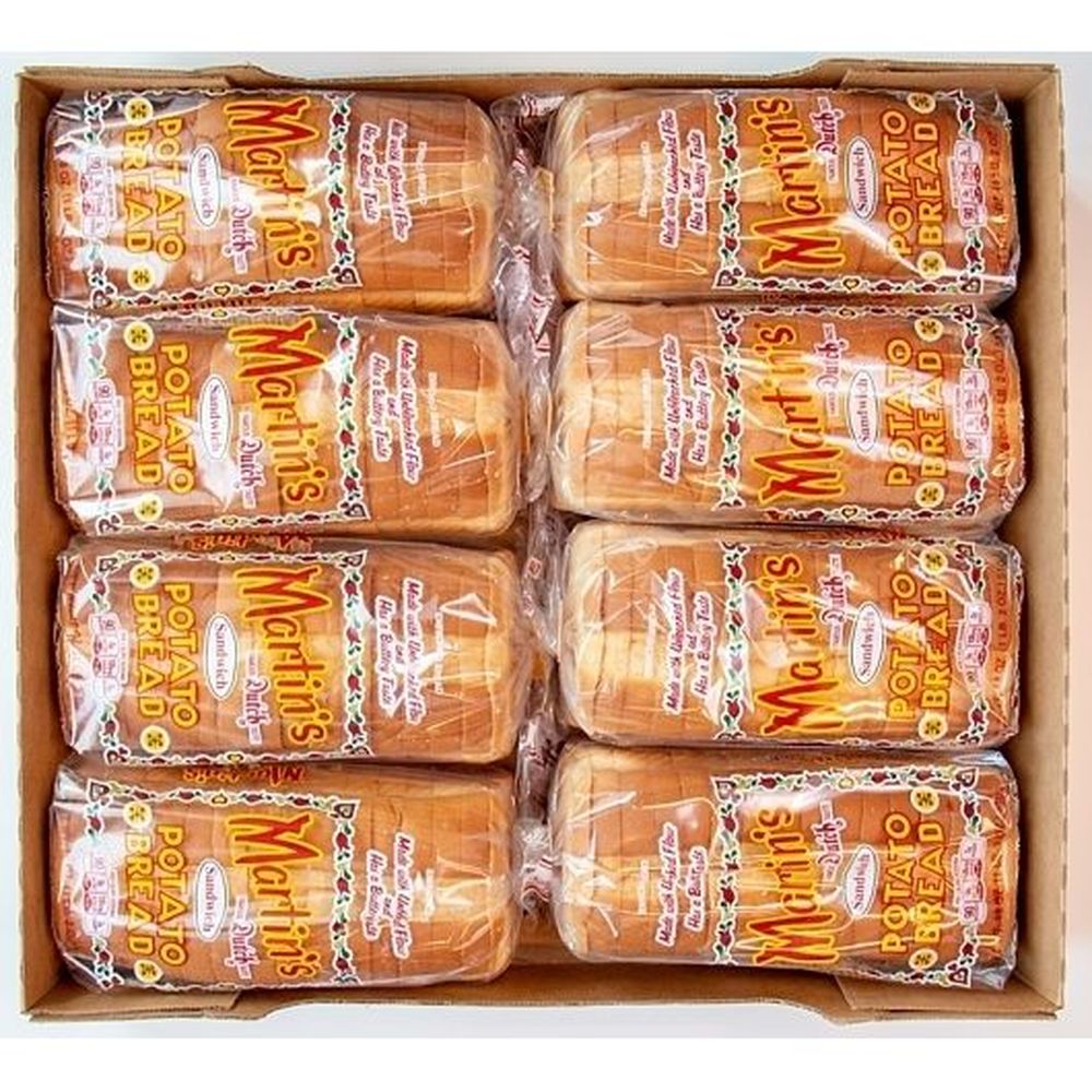 Martin's Potato Bread, 16 Count -- 8 Per Case