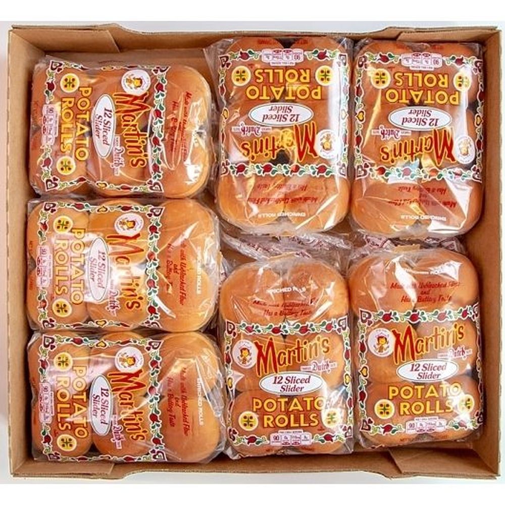 Martin's Sliced Potato Rolls, 12 Count -- 7 Per Case
