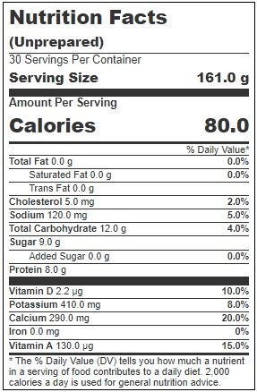 Mountain High Whole Milk Fat Free Plain Yoghurt, 32 Ounce -- 6 Per Case