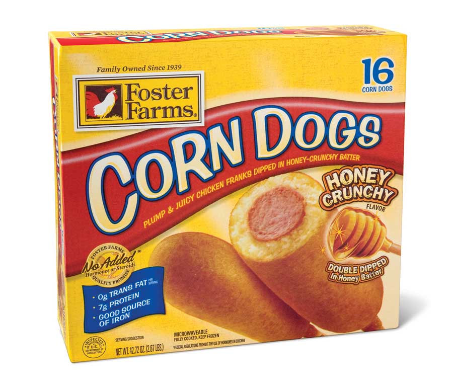 Foster farms 2024 honey corn dogs