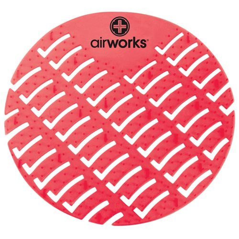 Airworks Red Fruit Basket Urinal Screen -- 10 Per Case