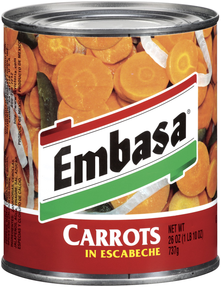 Embasa Carrot In Escabeche, 26 Ounce -- 12 Per Case