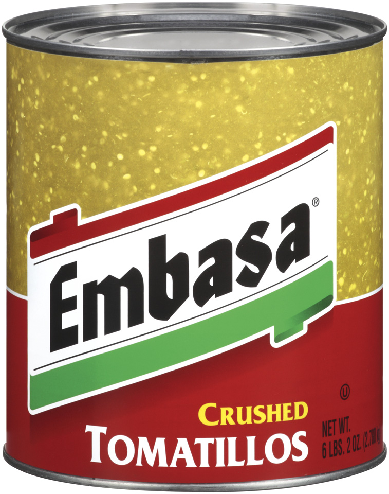 Embasa Crushed Tomatillos, 98 Ounce -- 6 Per Case