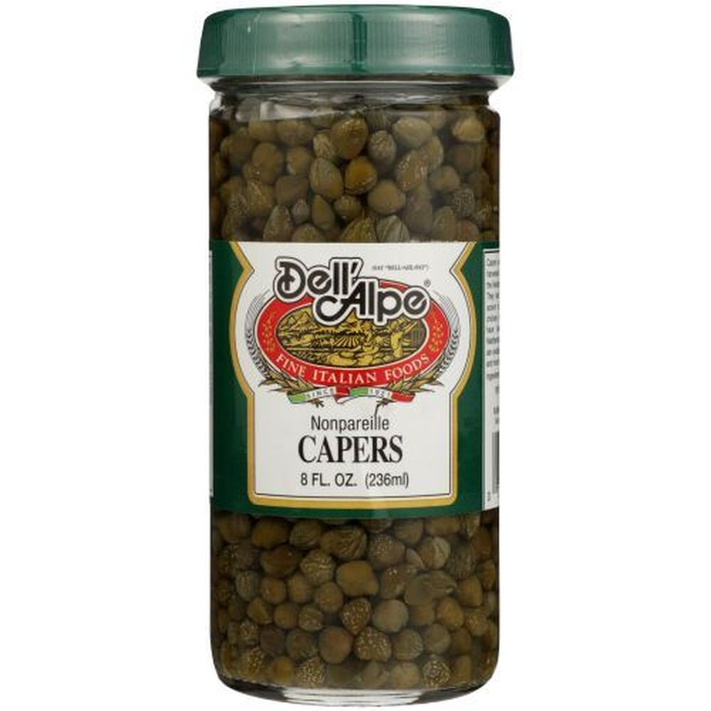 Dell Alpe Nonpareille Capers, 8 Ounce -- 12 Per Case
