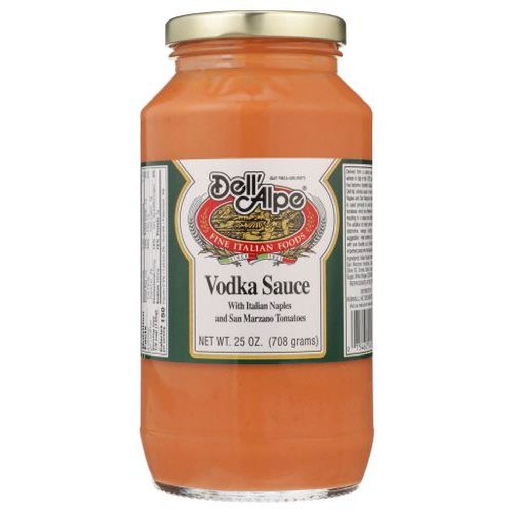 Dell Alpe Vodka Pasta Sauce, 25 Ounce -- 6 Per Case
