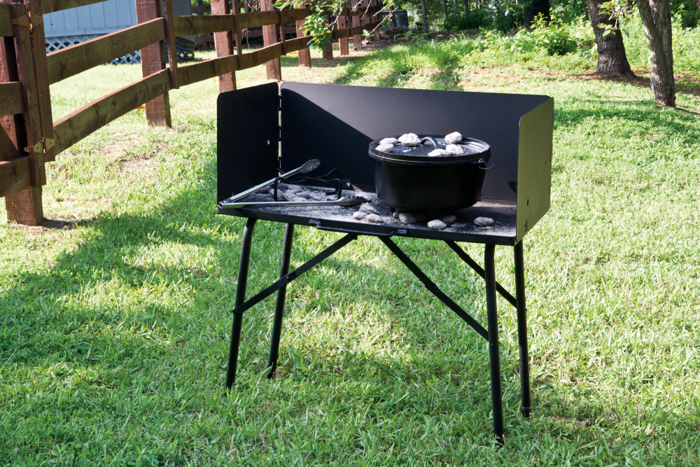 Outdoor cooking tables best sale