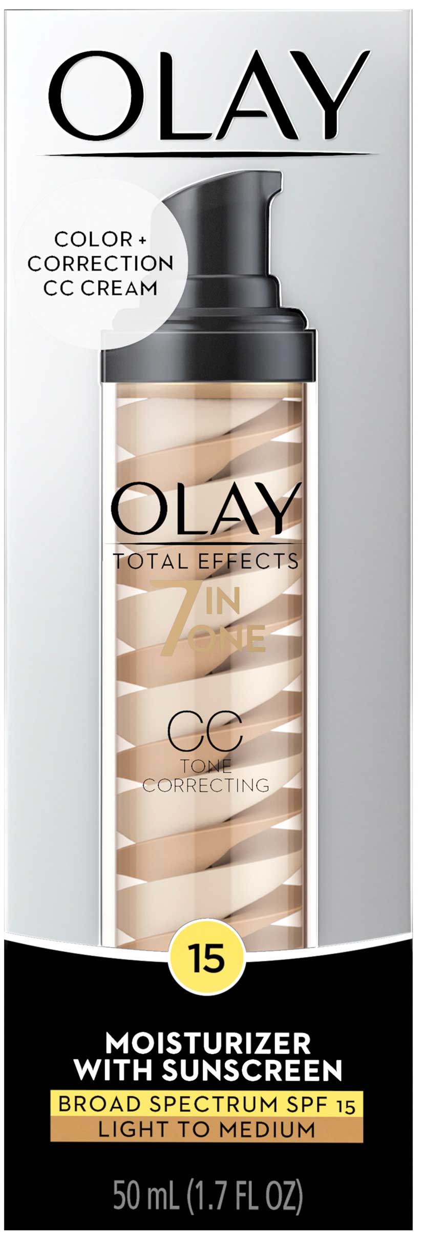 Olay Total Effects Light/medium Tone Correcting Moisturizer, 1.7 Fluid Ounce -- 12 Per Case
