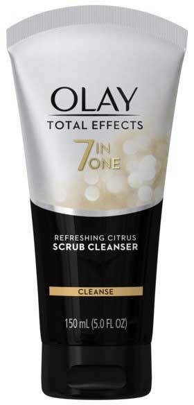 Olay Total Effects Refreshing Citrus Scrub Cleanser, 150 Ml -- 12 Per Case