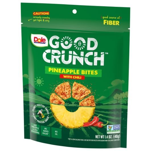 Dole Dried Pineapple With Chili, 1.4 Ounce -- 6 Per Case