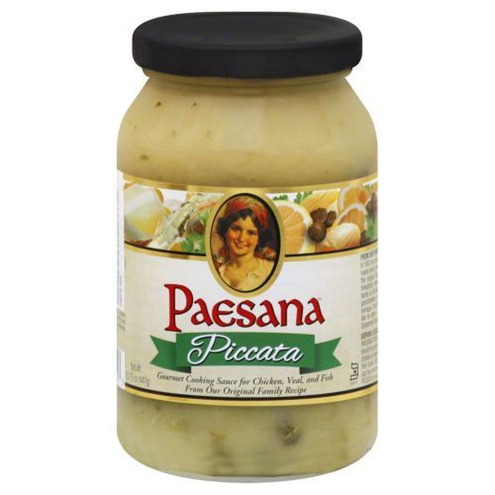 Paesana Piccata Cooking Sauce, 15.75 Ounce -- 6 Per Case