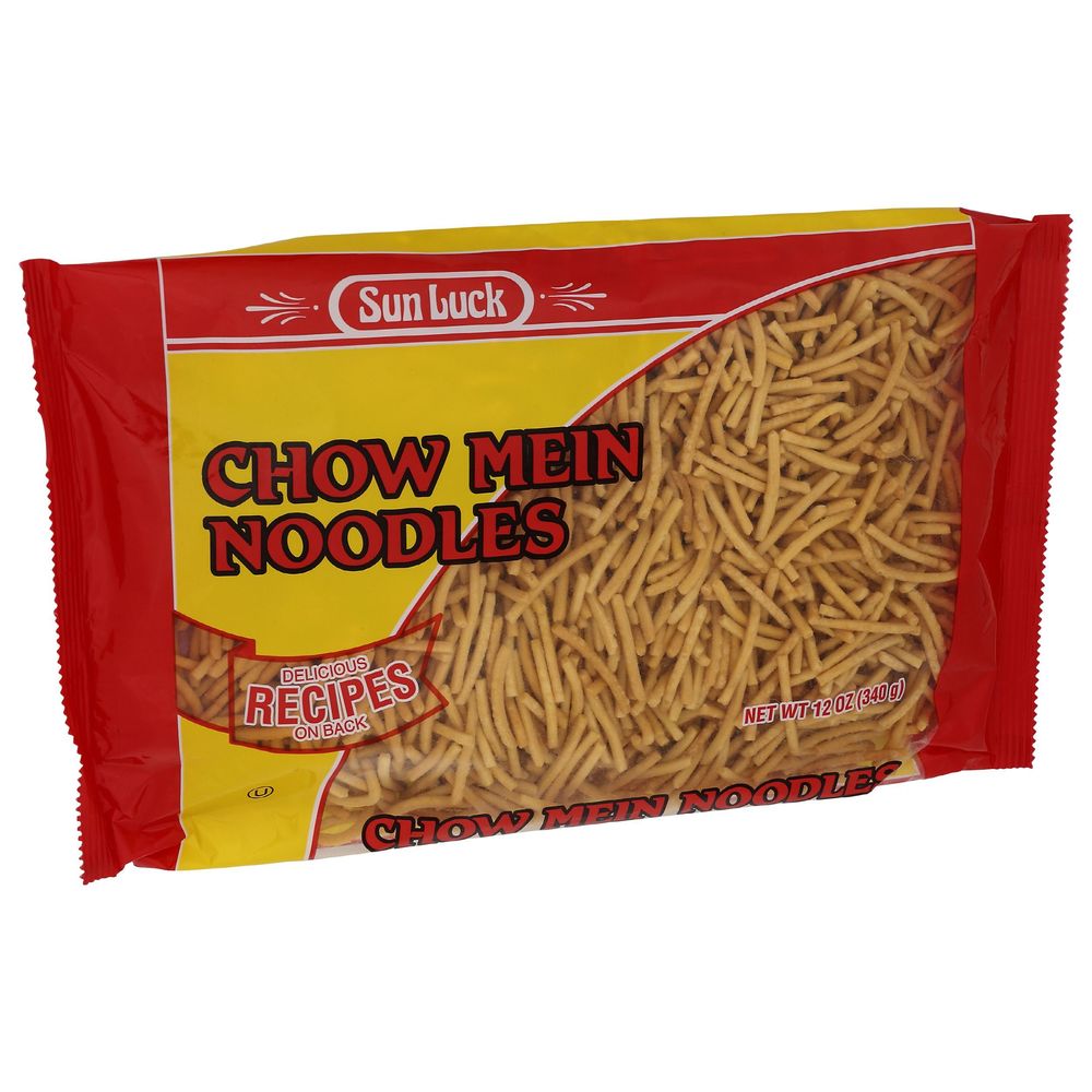 Fideos Chow Mein Sun Luck - Paquete De Aluminio, 12 Onzas -- 12 Por Caja