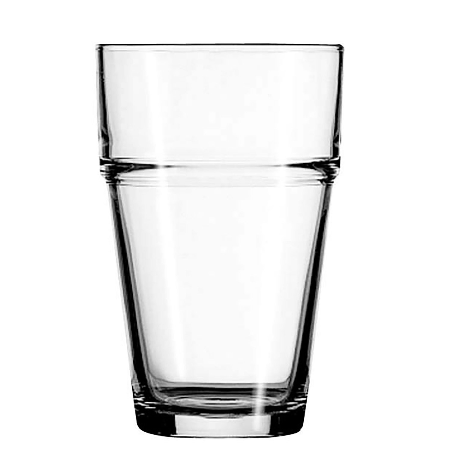 Anchor Hocking Stackables Rim Tempered Beverage Glass, 14 Ounce -- 36 Per Case