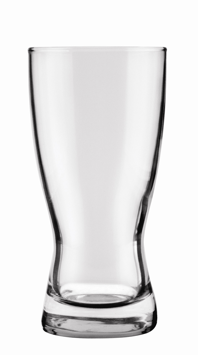 Anchor Hocking 10 Ounce Bavarian Tempered Rim Pilsner Glass Beer -- 36 Per Case