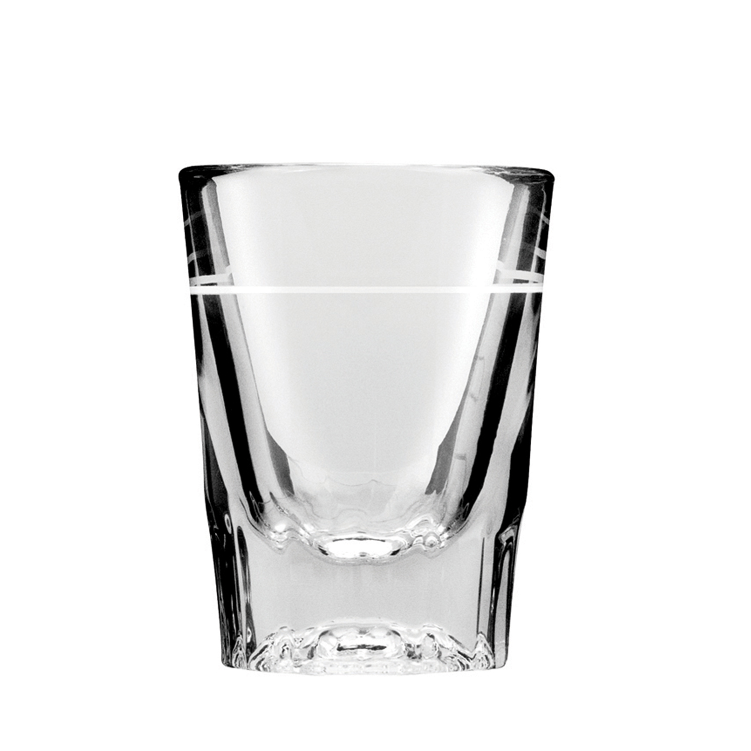 Anchor Hocking 1 Ounce Line, 2 Ounce Whiskey Glass -- 48 Per Case