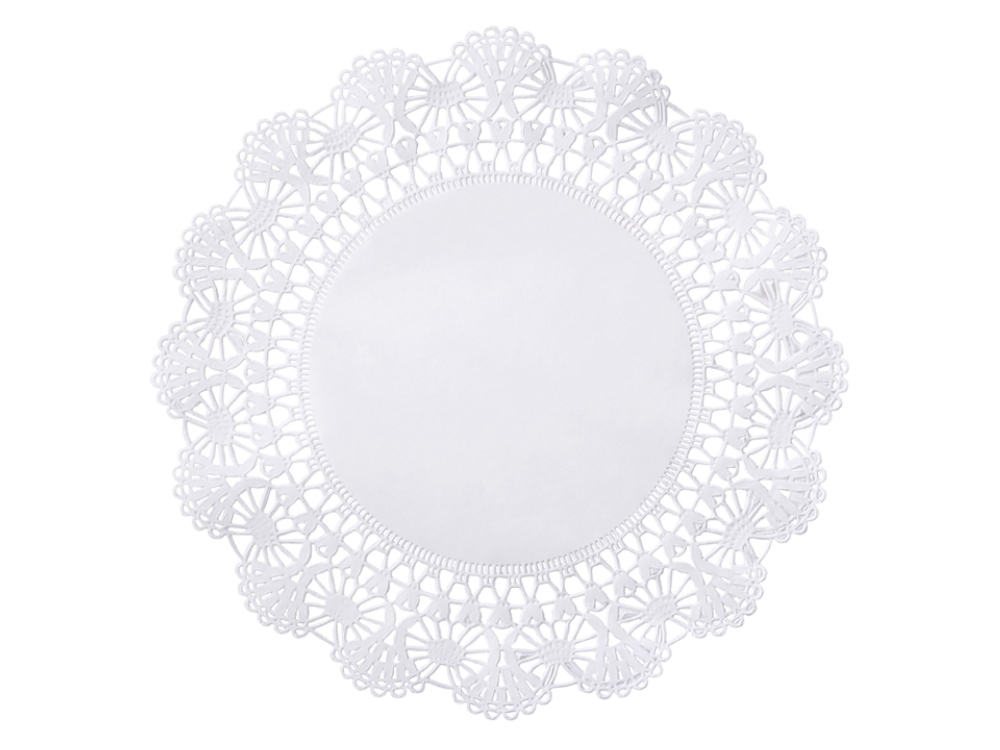 Brooklace White Cambridge Paper Doily, 10 Inch -- 6000 Per Case