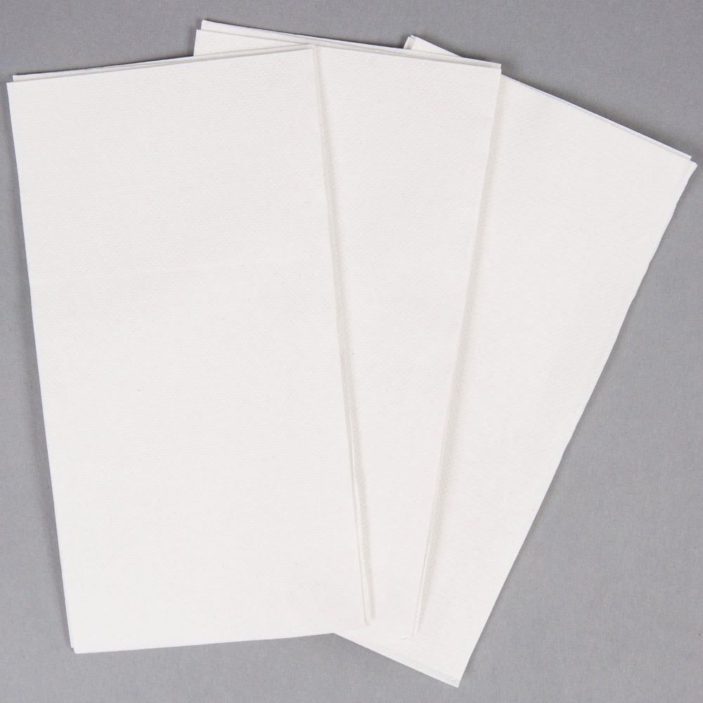 Fashnpoint White Ultra Ply 1/6 Fold Guest Towel, 11.5 X 15.5 Inch -- 600 Per Case