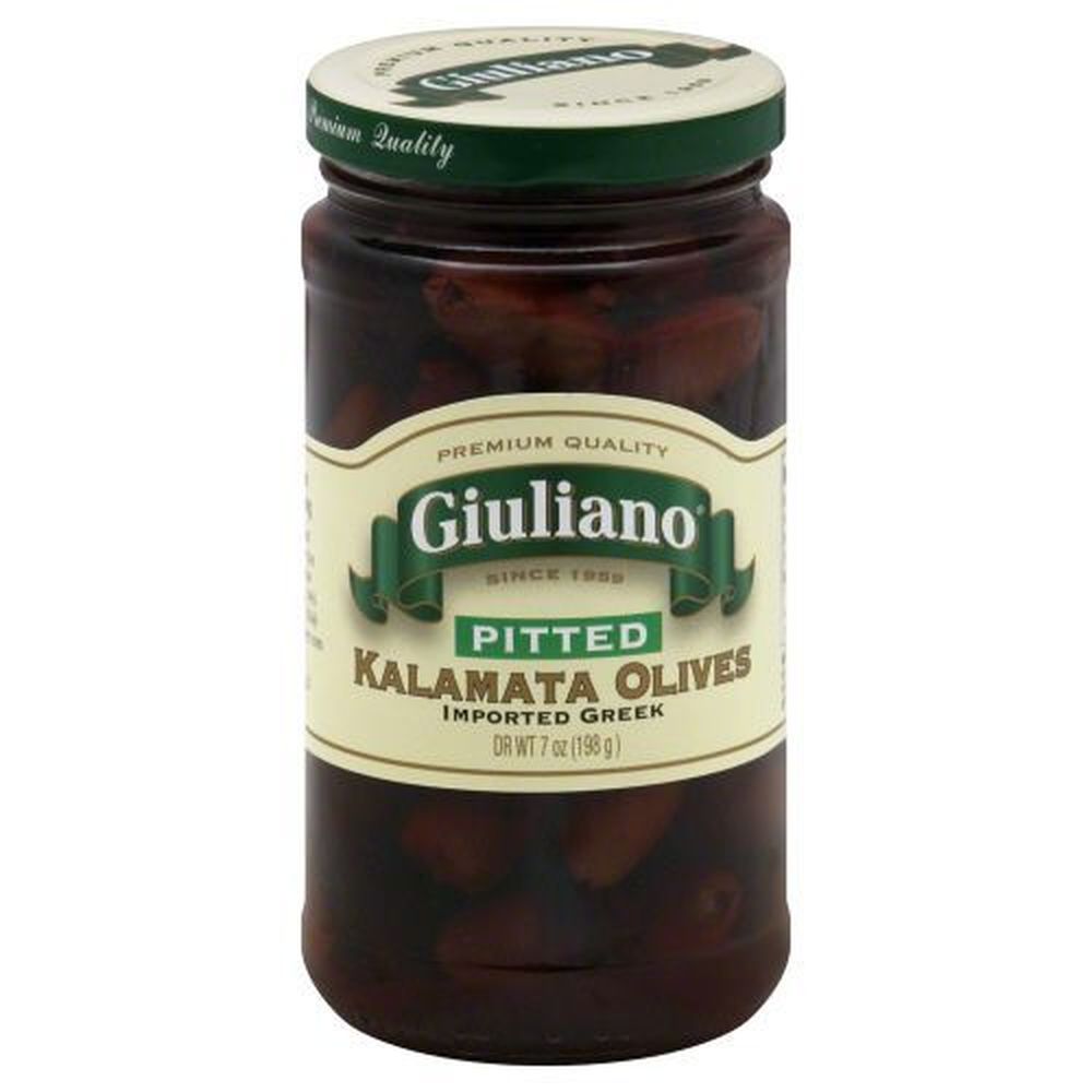 Giuliano Pitted Kalamata Olives, 6.5 Ounce -- 6 Per Case