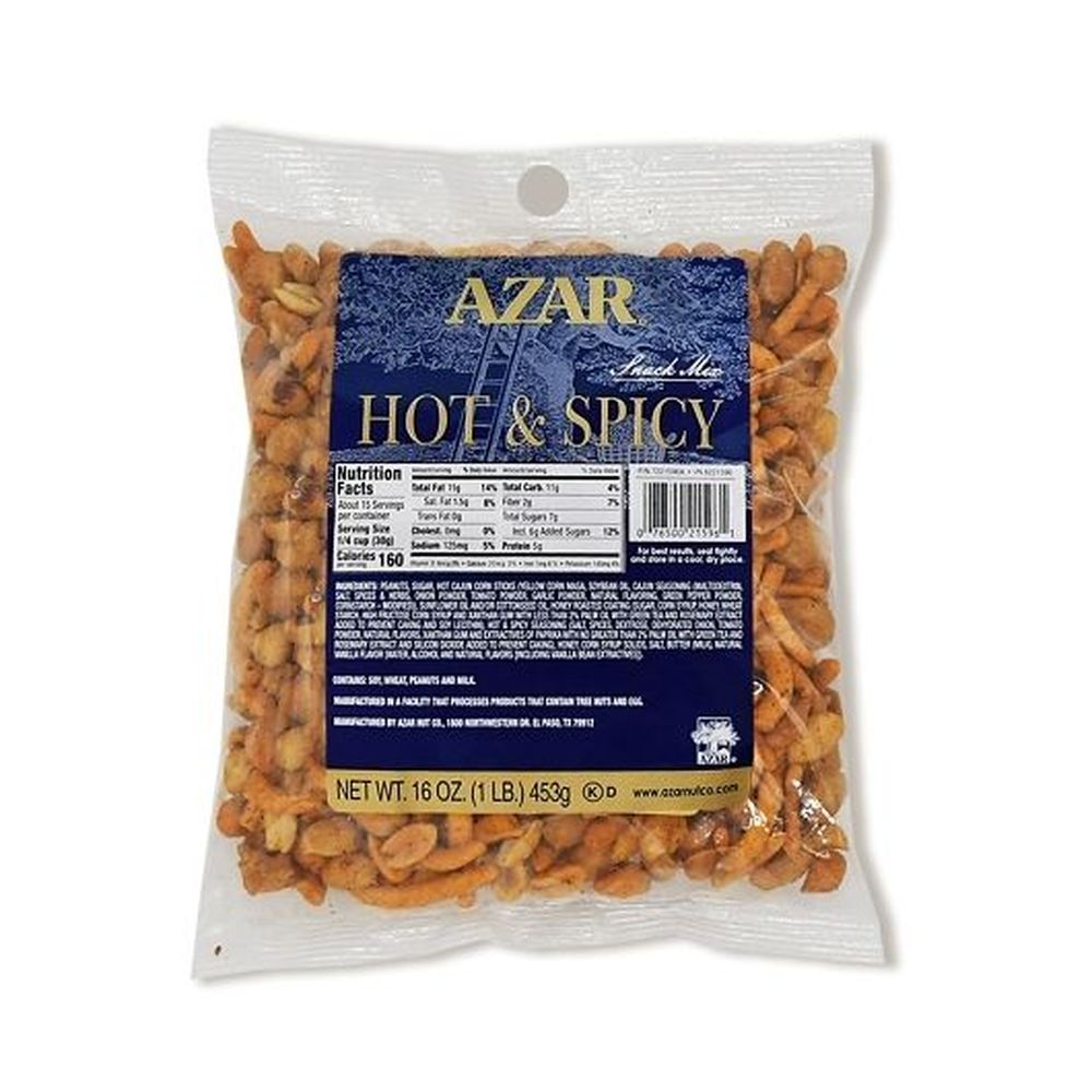 Azar Hot and Spicy Mix, 1 Pound 10 per case