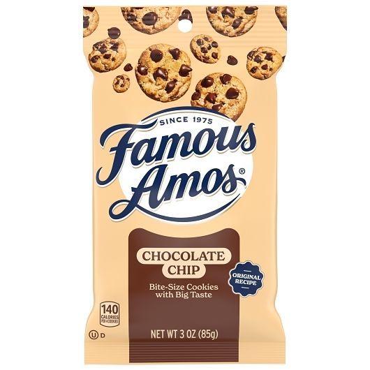Famous Amos Classic Chocolate Chip Cookies, 85 Gram -- 36 Per Case