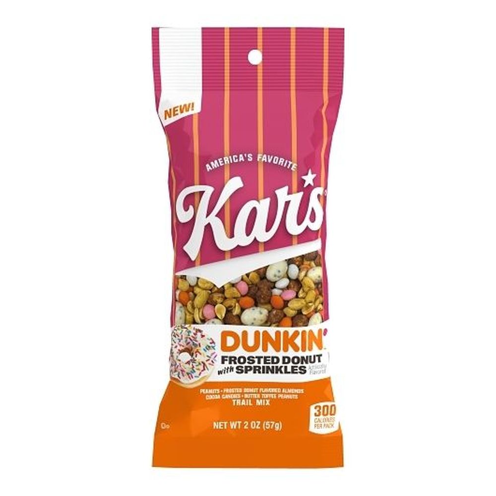 Kar's Dunkin Frosted Donut Trail Mix, 2 Ounce -- 36 Per Case