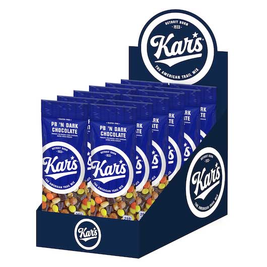 Kar's Peanut Butter And Dark Chocolate Trail Mix, 2 Ounce -- 36 Per Case