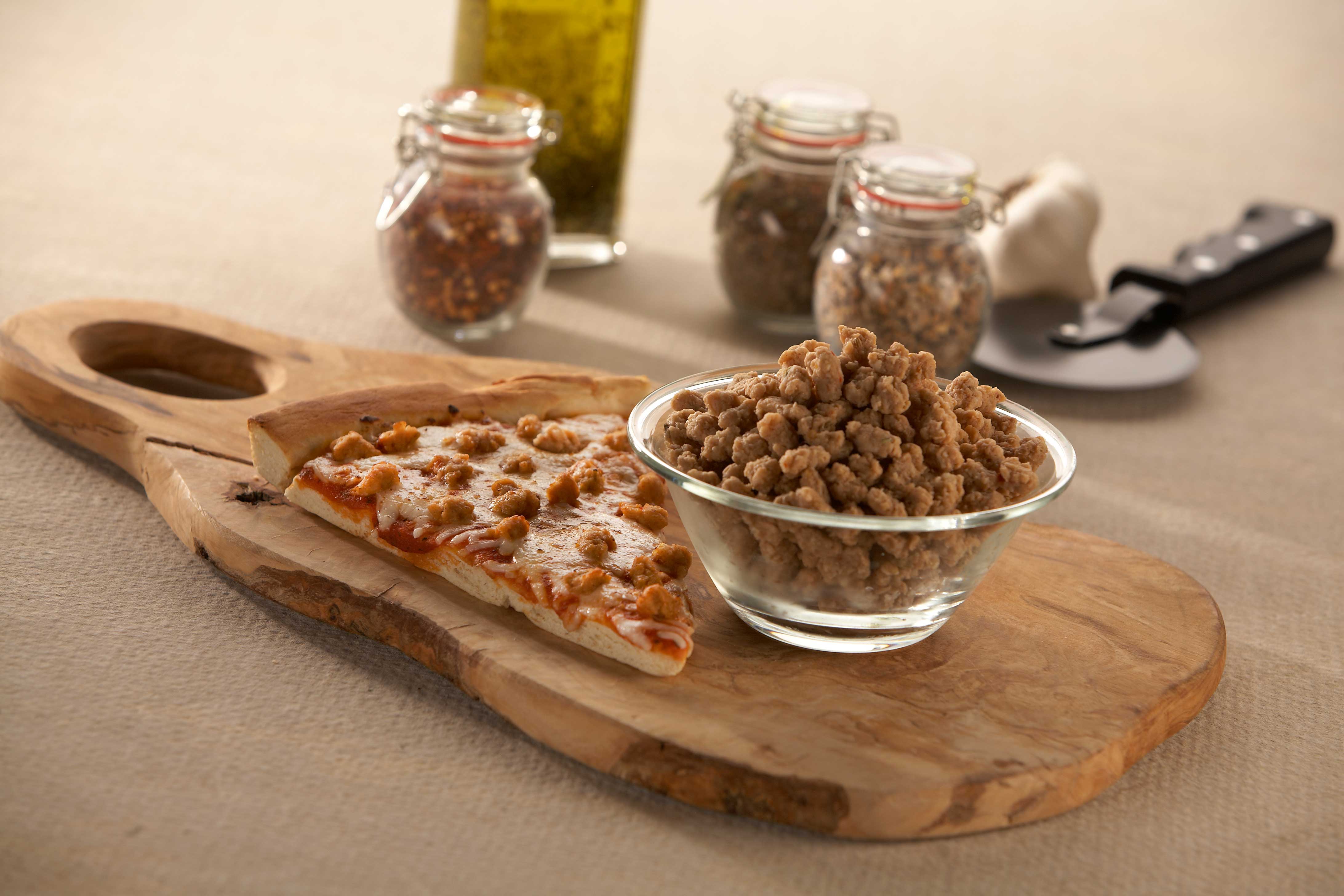 Rosina Food Nugget Style Pork, Pizza Topping, 10 Pound