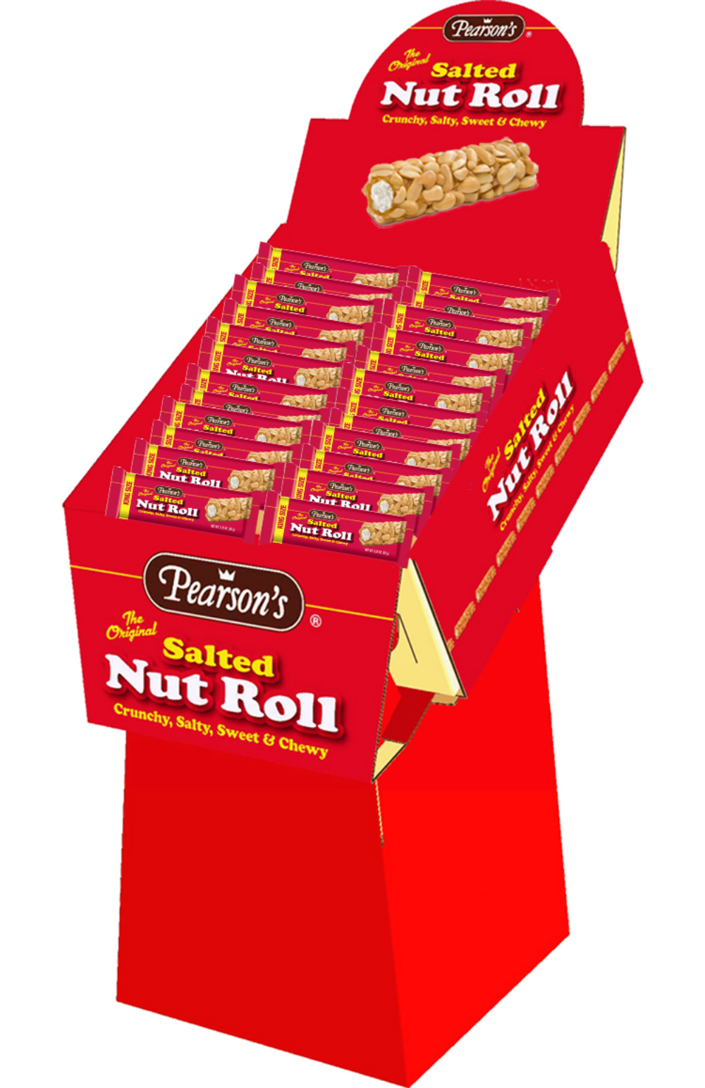 Pearson'ss King Size Salted Nut Roll, 3.25 Ounce -- 144 Per Case