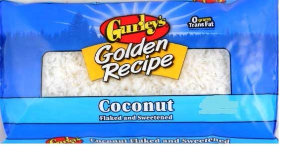 Gurley's Coconut Flake, 12 Count -- 12 Per Case