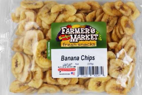 Farmer's Market Banana Chips, 8 Ounce -- 8 Per Case