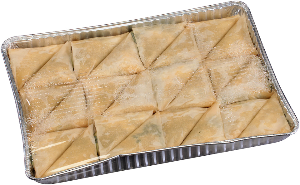 Kronos Frozen Spanakopita, Spinach And Feta Fillo Pie, 3 Ounce -- 72 Per Case
