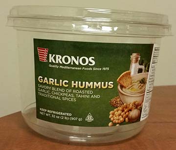 Hummus Products Garlic Hummus, 32 Ounce -- 2 Per Case