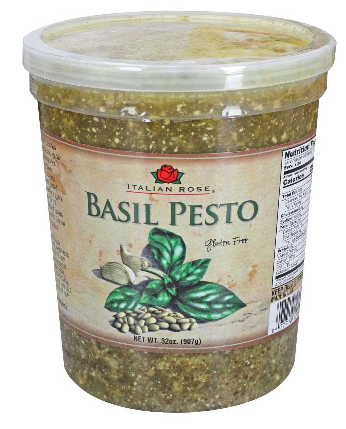 Italian Rose Basil Pesto 32 Ounce 6 per case