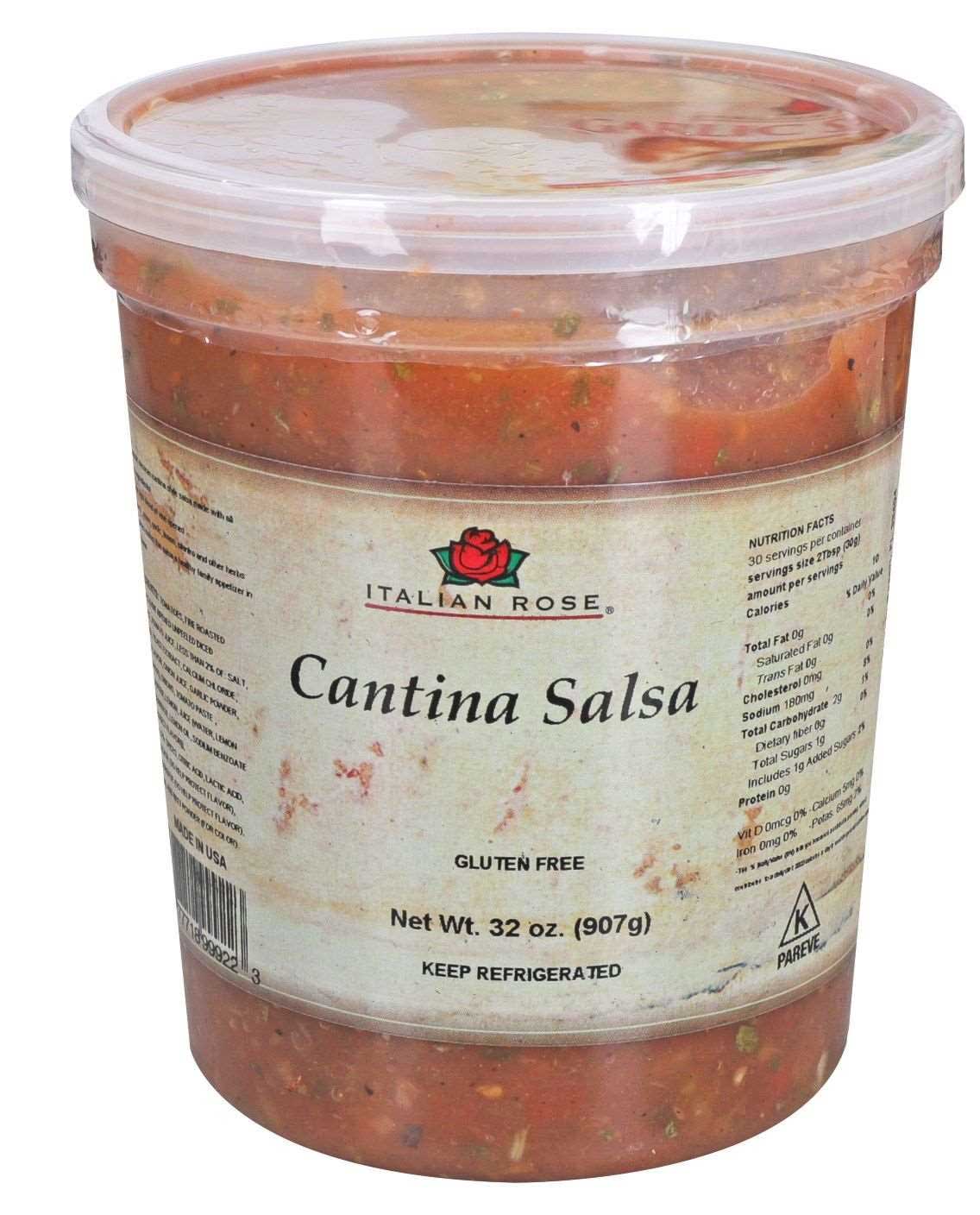 Italian Rose Cantina Style Salsa, 32 Ounce -- 6 Per Case