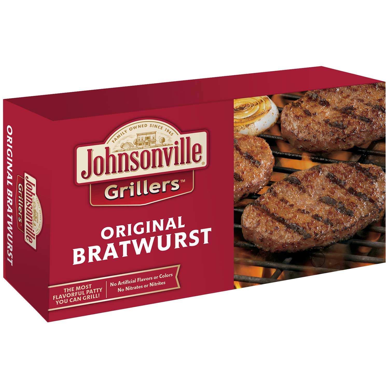 Johnsonville Original Bratwurst Patty, 24 Ounce -- 9 Per Case