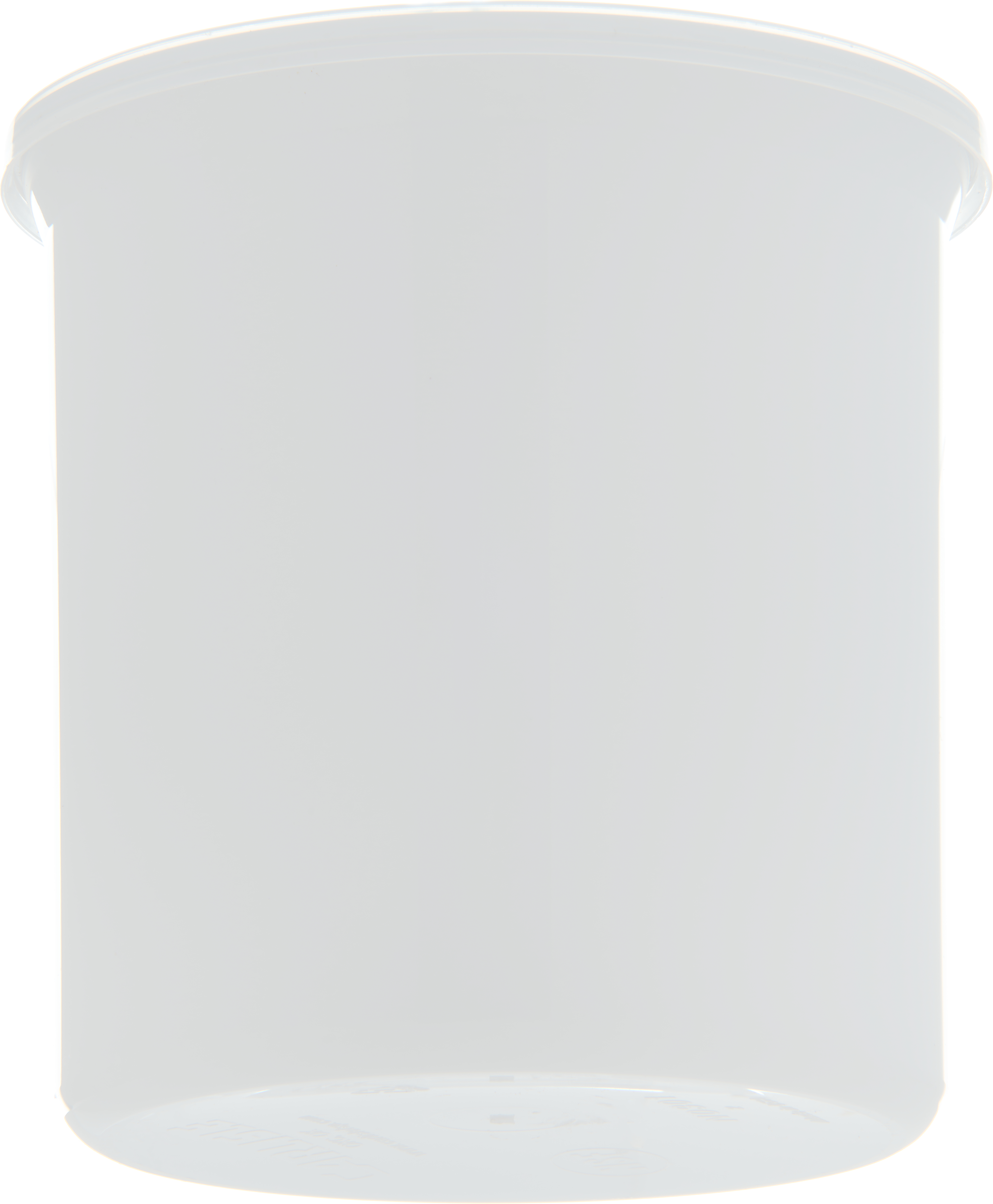 Carlisle White Classic Crock With Lid, 1.2 Quart -- 12 Per Case