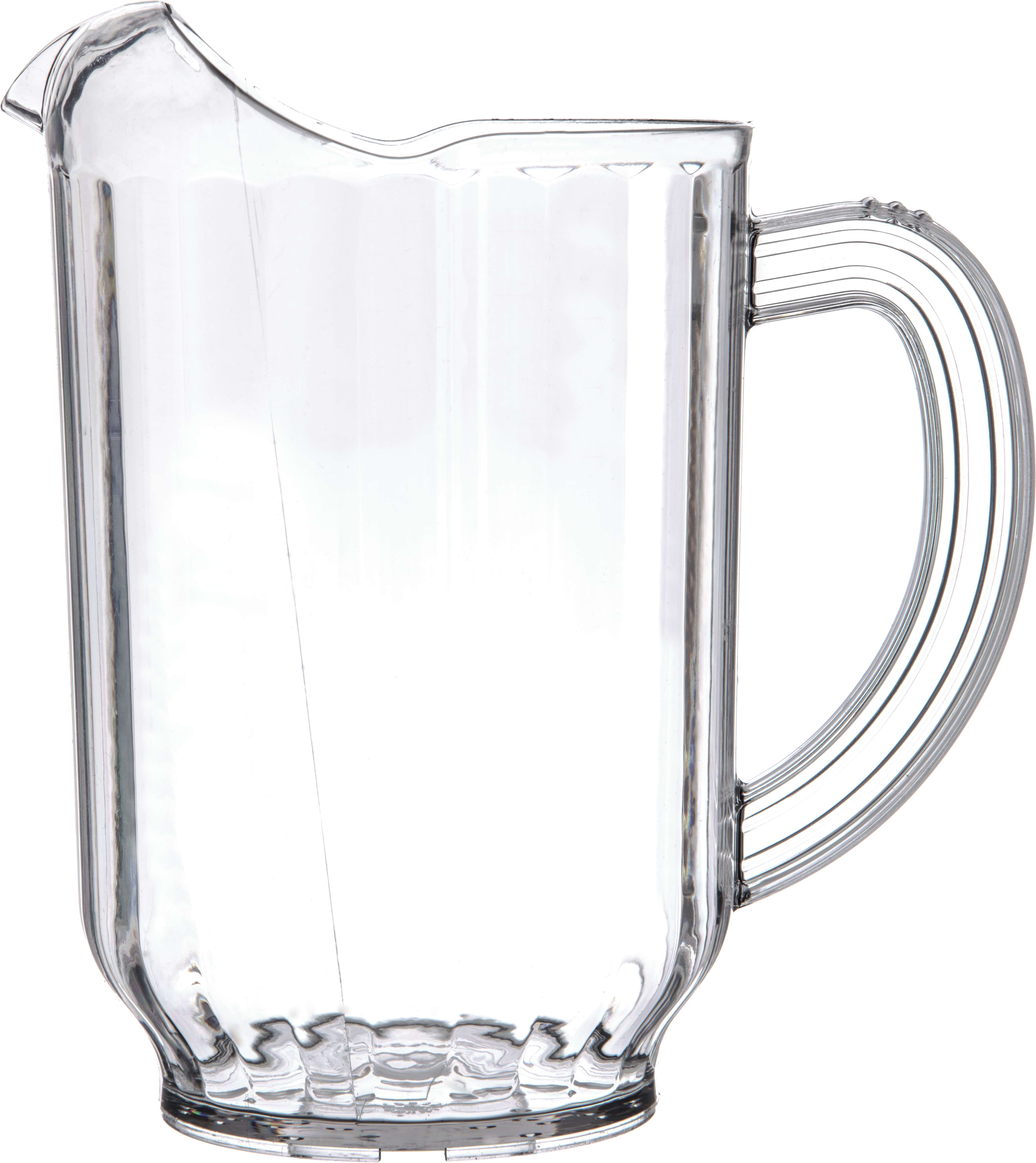 Carlisle Clear Versapour Pitcher, 60 Ounce -- 6 Per Case