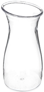 Carlisle Clear Carafe, 0.50 Liter -- 12 Per Case