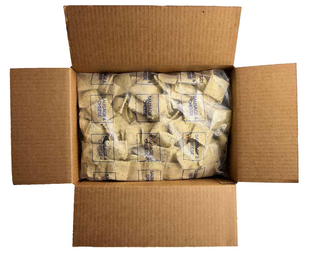 Louisa Breaded Sausage And Cheese Ravioli, 5 Pound -- 2 Per Case