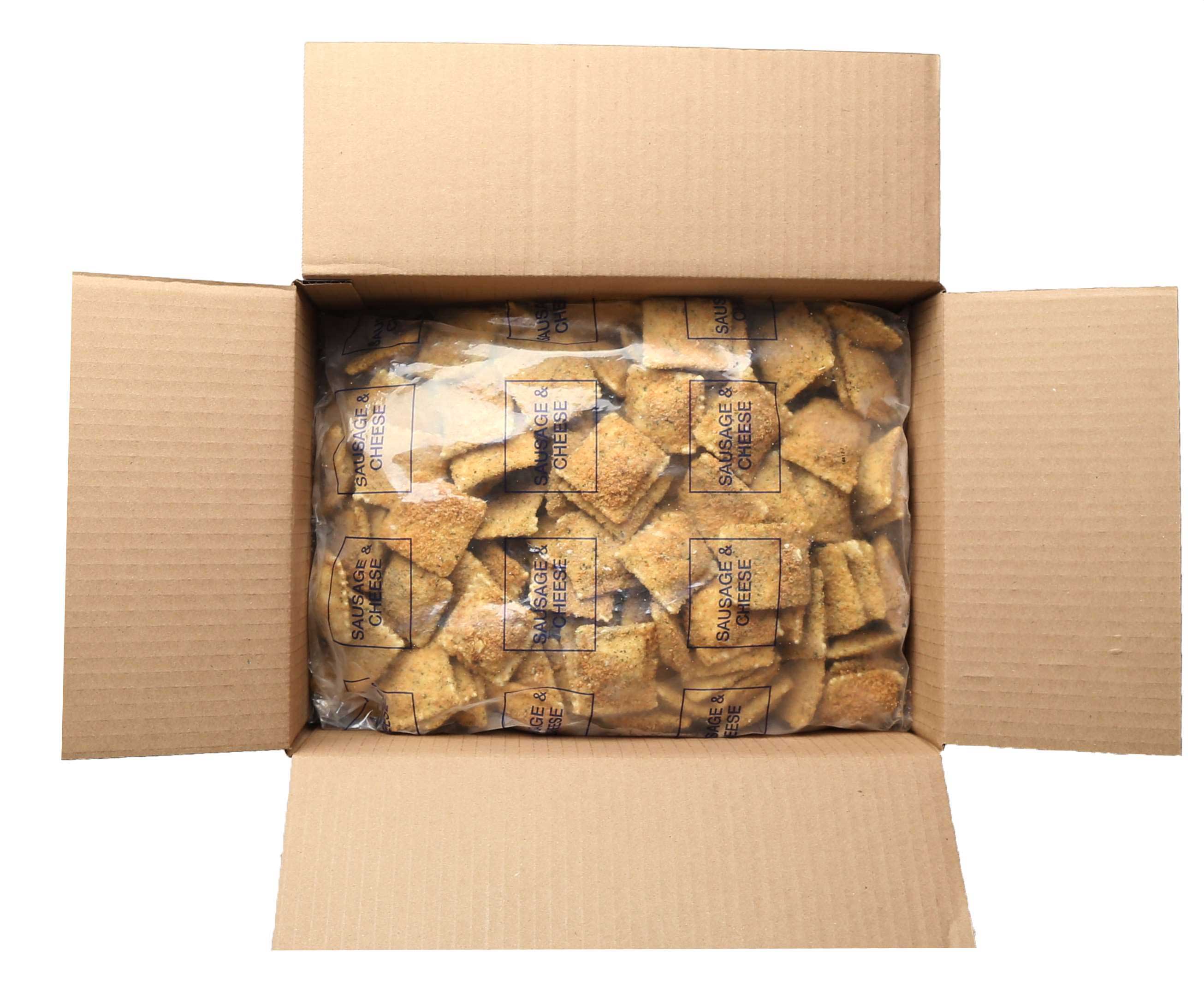 Louisa Toasted Sausage And Cheese Ravioli, 5 Pound -- 2 Per Case