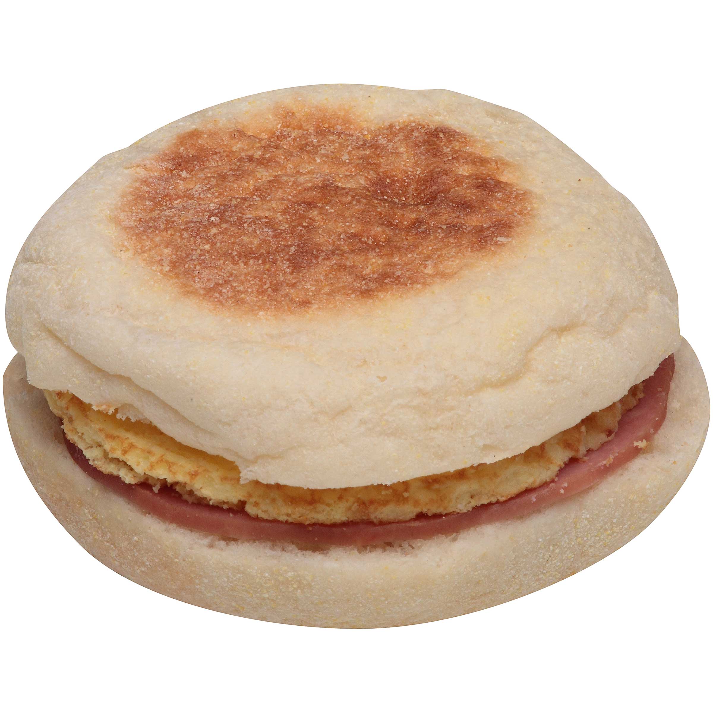 Jimmy Dean Egg and Cheese, Ham Muffin Sandwich, 4.2 Ounce -- 12 per case.