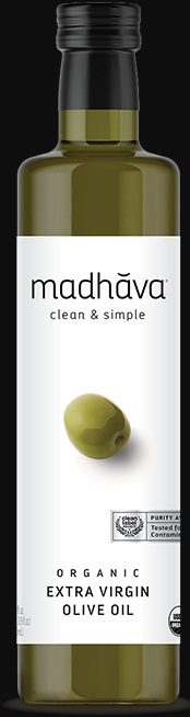 Madhava Organic Extra Virgin Olive Oil, 500 Ml -- 6 Per Case