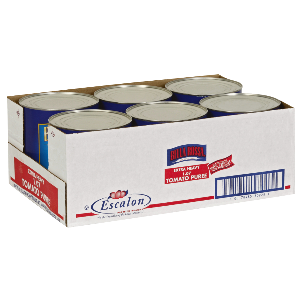Bella Rosa Extra Heavy Tomato Puree, 107 Ounce -- 6 Per Case