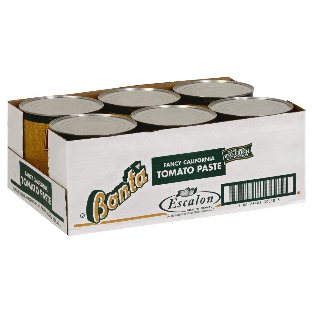 Bonta Fancy Tomato Paste, 111 Ounce -- 6 Per Case