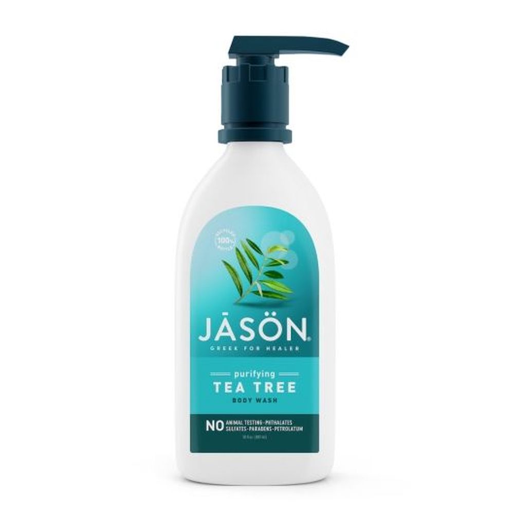 Jason Tea Tree Body Wash, 30 Fluid Ounce -- 6 Per Case