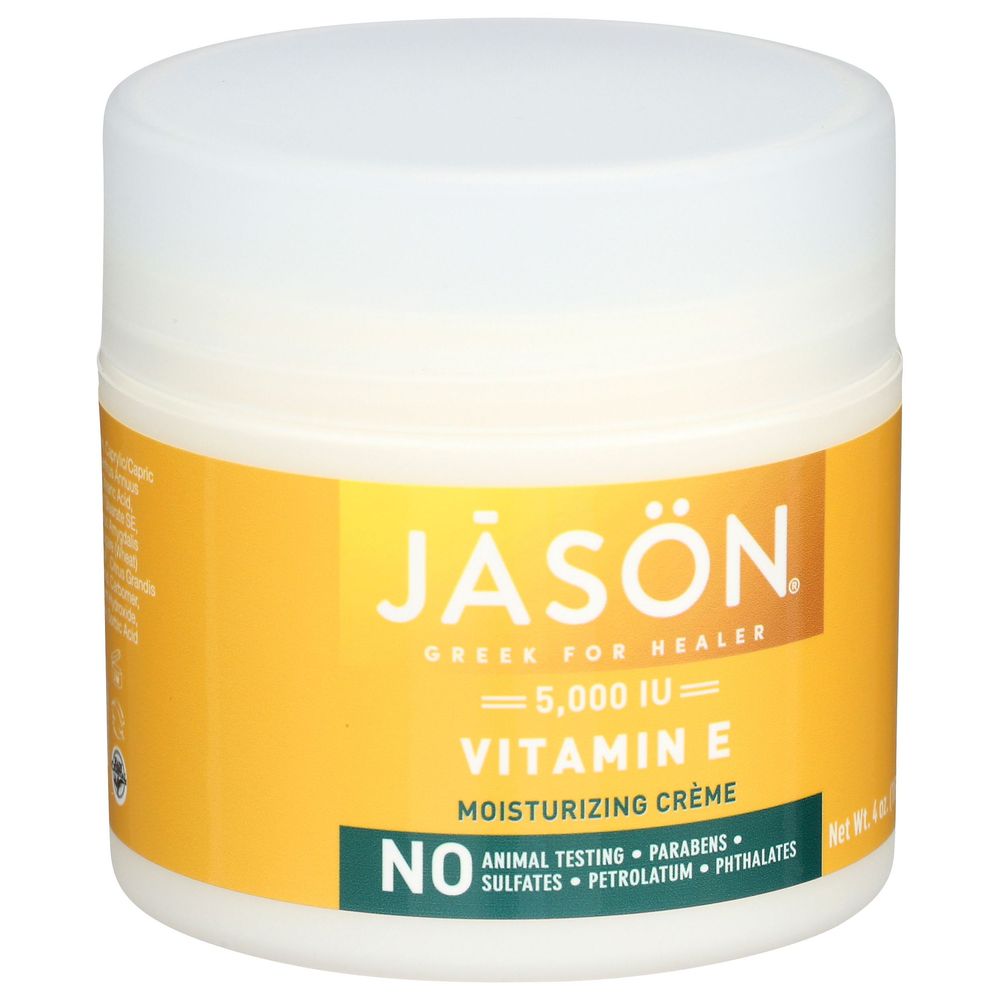 Crema Humectante Con Vitamina E 5000 I.u Jason, 4 Onzas -- 3 Por Caja