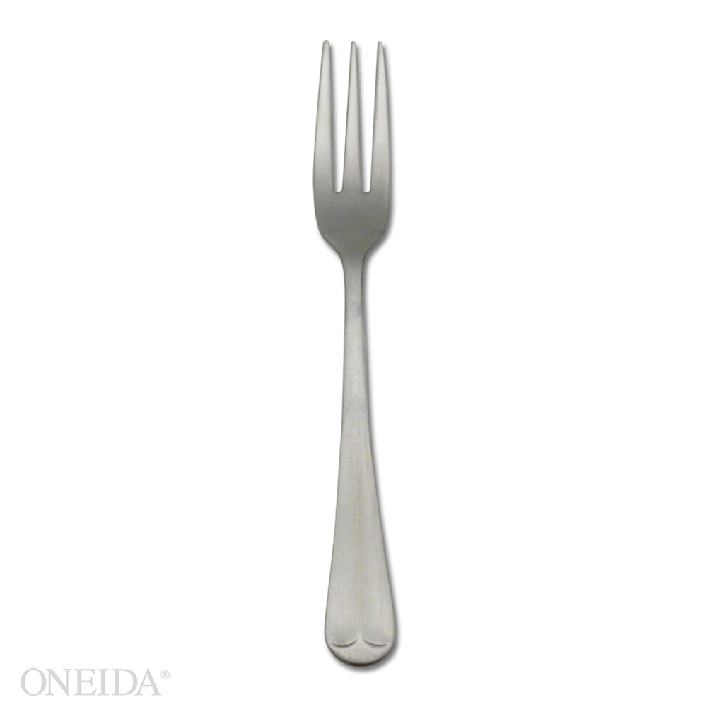 Oneida Delco Old English 18/0 Stainless Steel Mirror Finish 4 Tine Salad/pastry Fork, 6 3/4 Inch -- 36 Per Case