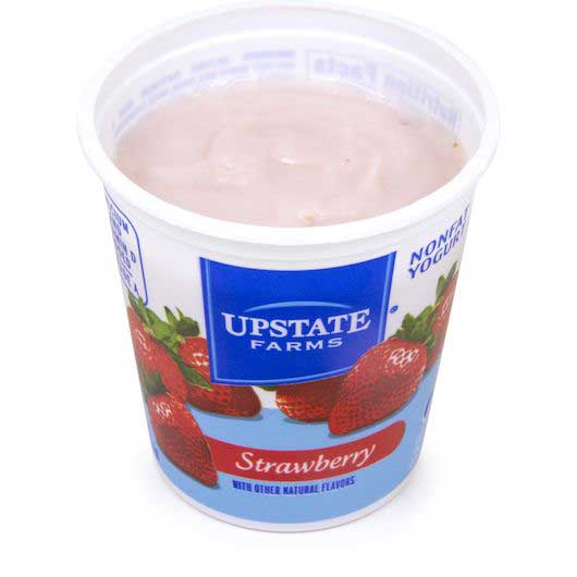 Upstate Farms Strawberry Blended Yogurt, 8 Ounce -- 12 Per Case