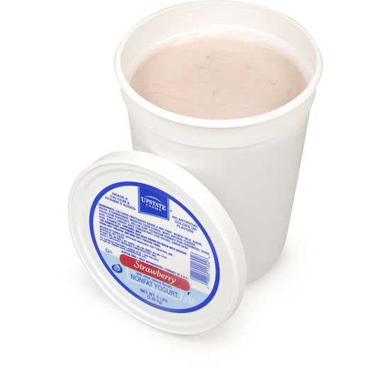 Upstate Farms Strawberry Nonfat Yogurt, 5 Pound -- 4 Per Case