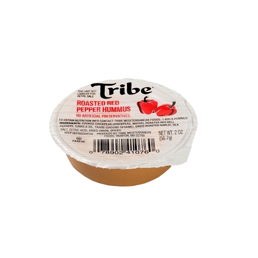 Tribe Roasted Red Pepper Hummus, 2 Ounce -- 48 Per Case